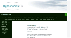 Desktop Screenshot of hypospadiasuk.co.uk